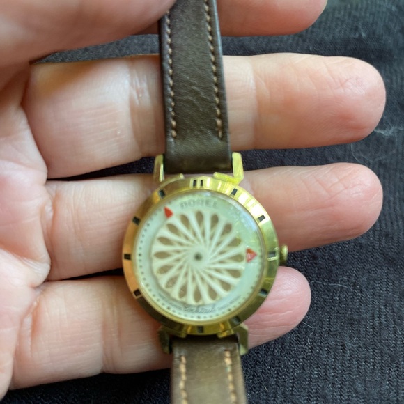 LADIES Vintage Kaleidoscope Ernest Borel Cocktail Swiss 17 Jewel Wrist Watch - Picture 3 of 15